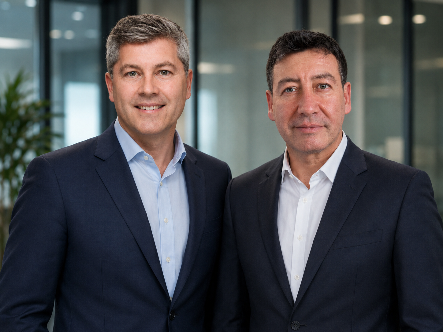 Rolando Edwards and Diego Valer, NanoCupper leadership